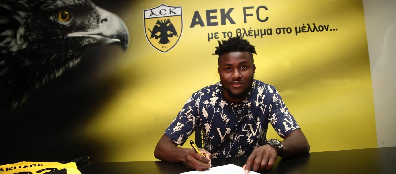 Οι πρώτες δηλώσεις του Μ. Ενομπακάρε ως ποδοσφαιριστής της ΑΕΚ: «Το γήπεδο θα μιλήσει για μένα» (βίντεο)